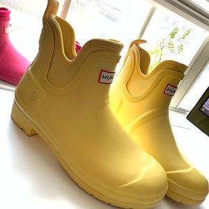 Hunter for Target Yellow Rain boots size 9